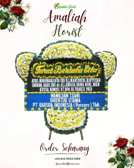 Papan Bunga Duka Pulogadung