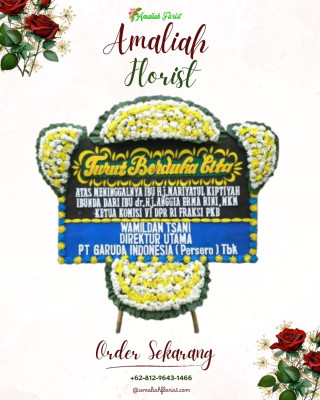 Papan Bunga Duka di Pulogadung