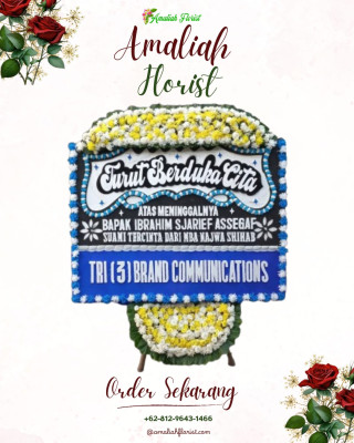 Papan Bunga Duka di Pulogadung