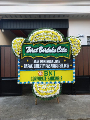 Papan Bunga Duka di Pulogadung